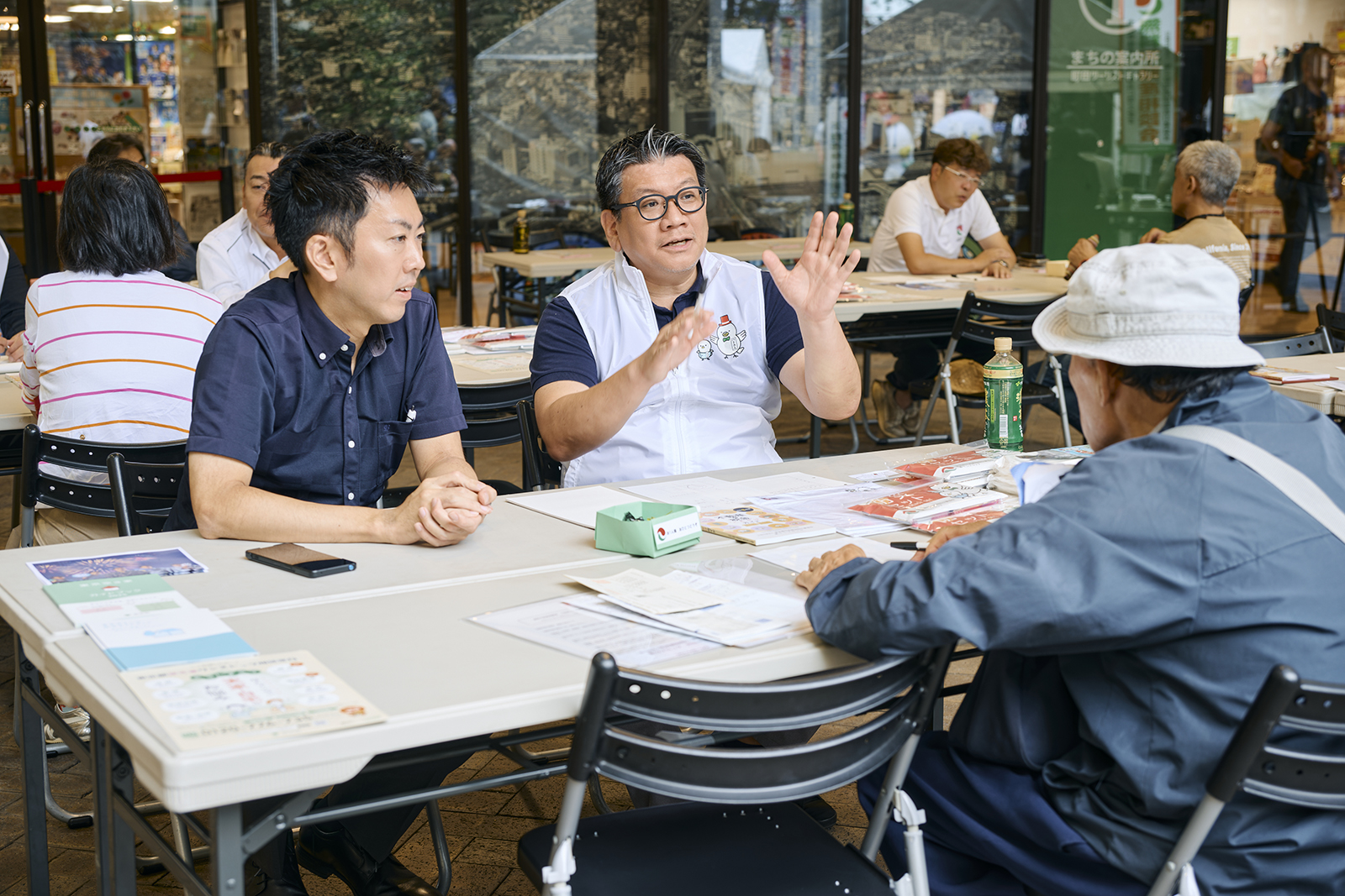 必要に応じて専門家のアドバイスも